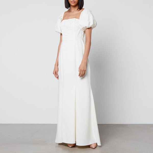 Hope Ivy Elsa Floral Jacquard Maxi Dress TheHut