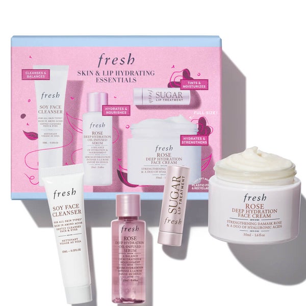 Fresh Cleanse, Exfoliate & Hydrate Skincare Gift Set
