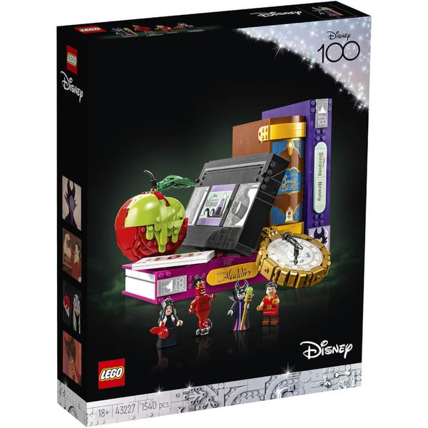 LEGO Disney Villain Icons Nostalgia Set for Adults (43227) Toys
