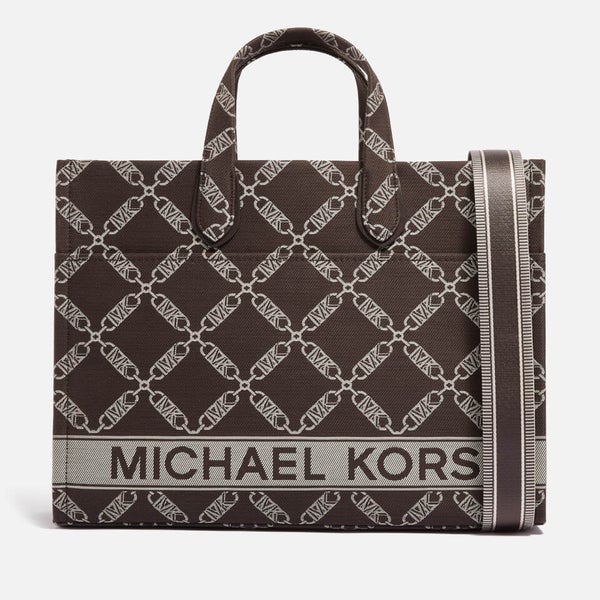 Mk monogram online tote bag