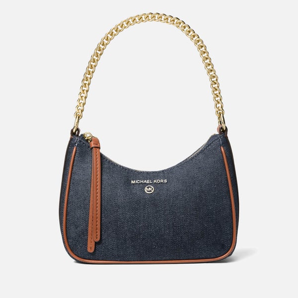 MICHAEL Michael Kors Jet Set Charm Denim Pouchette TheHut