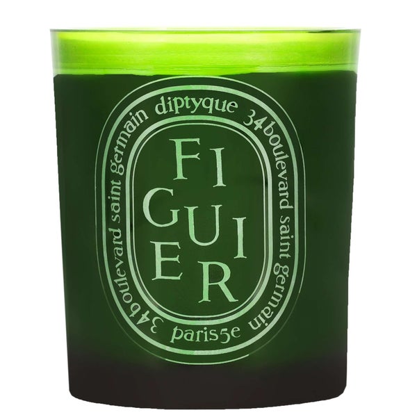 diptyque Figuier 香り付き COLOR CANDLE 300g Diptyque Figuier large scented candle 300g (Candles and Home