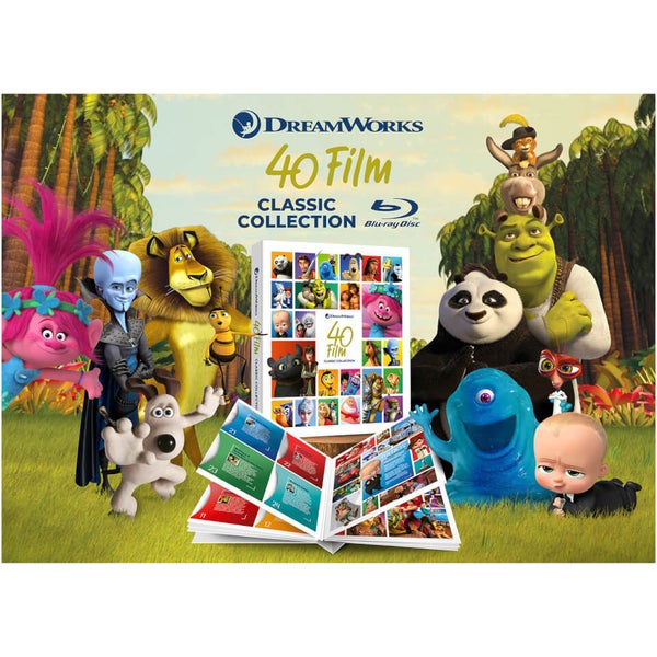 DreamWorks 40 Film Classic Collection Blu-ray - Zavvi UK