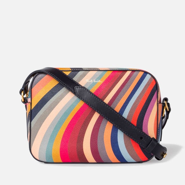 Paul Smith Swirl Leather Crossbody Bag TheHut