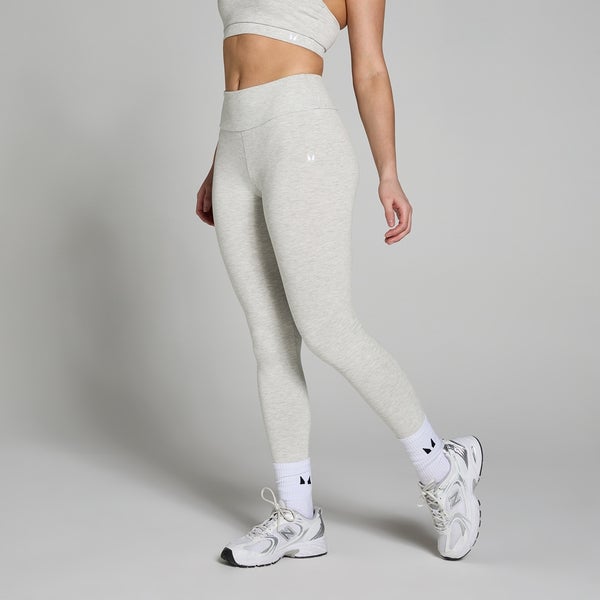 MP Women s Basics Leggings Light Grey Marl MYPROTEIN