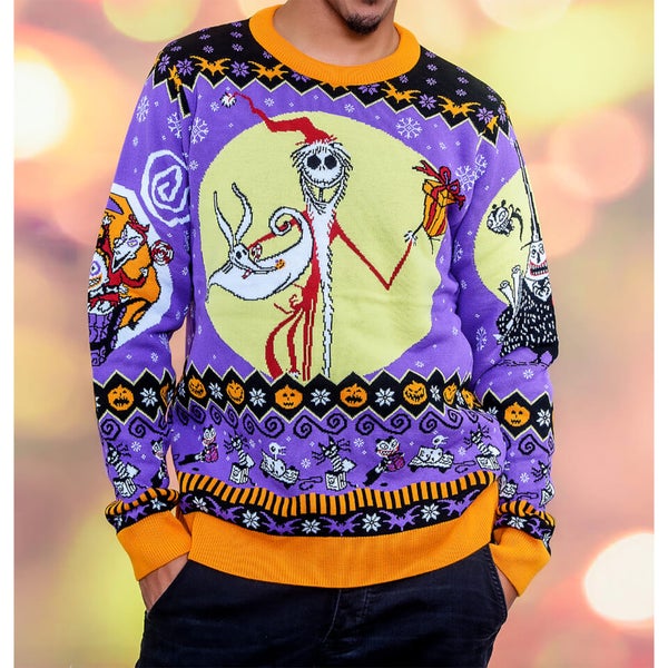 Nightmare before christmas christmas sweater best sale