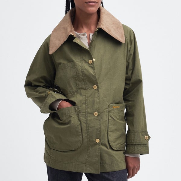 BARBOUR/バブアーhutton showerproof Barbour Hutton Showerproof Brushed Cotton Jacket | TheHut.com