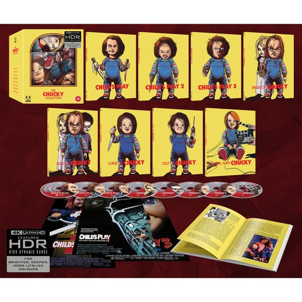 The Chucky Collection Limited Edition 4K UHD+Blu-ray | Arrow Films UK 