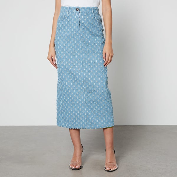 Ei8ht dreams denim pencil skirt best sale