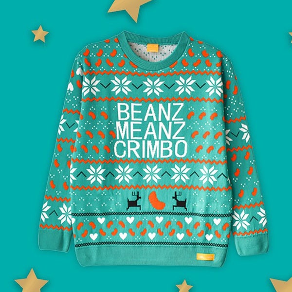 Mr bean christmas jumper new arrivals