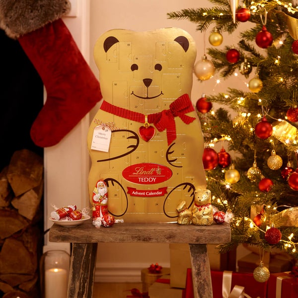 Lindt teddy bear advent calendar deals