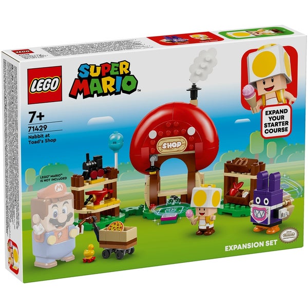 LEGO Super Mario Nabbit at Toad's Shop Expansion Set 71429 Toys
