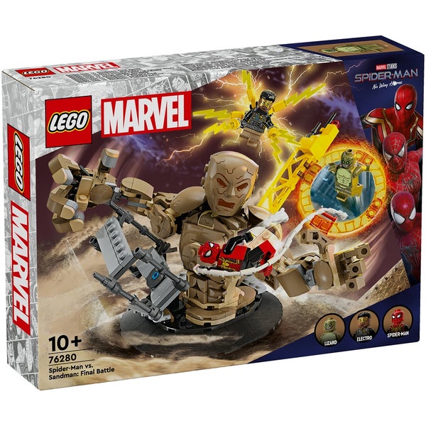Lego Civil War Spiderman Set LEGO Marvel Spider-Man Sandman: Final
