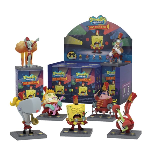 Mighty Jaxx SpongeBob SquarePants: Band Geeks Series (Full Tray Of
