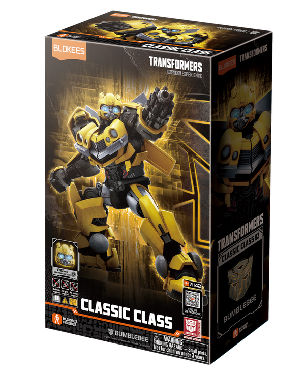 Blokees Figures Transformers Classic Class 02 Bumblebee Action