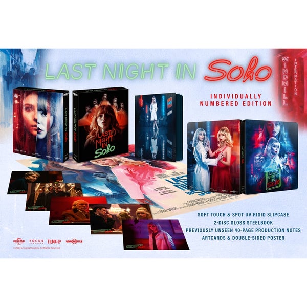 Last Night in Soho - Limited Collector's Edition 4K Ultra HD Last Night in Soho - Limited Collector's Edition 4K Ultra HD