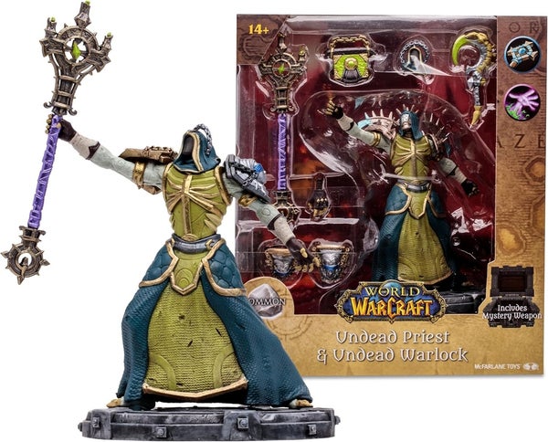 WORLD OF WARCRAFT 6IN WV1 - UNDEAD: PRIEST / WARLOCK Merchandise