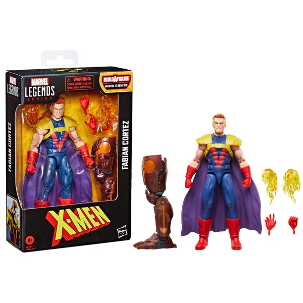Hasbro Marvel Legends Series Fabian Cortez, X-Men Comics Action