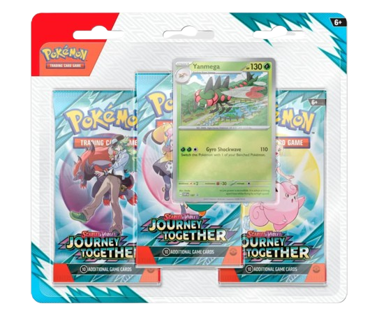 Pokémon TCG: Scarlet & Violet 9 – Journey Together - 3-Pack