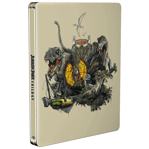 一流の品質 Ultra 4K Trilogy Park Jurassic HD US Zavvi - 4K Steelbook ワンピース