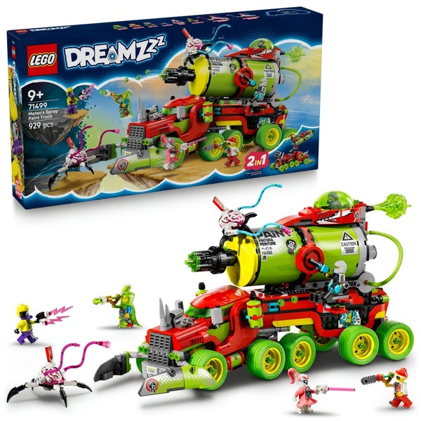 LEGO® DREAMZzz™ Mateo's Spray Paint Truck Toy 71499 Toys - Zavvi US