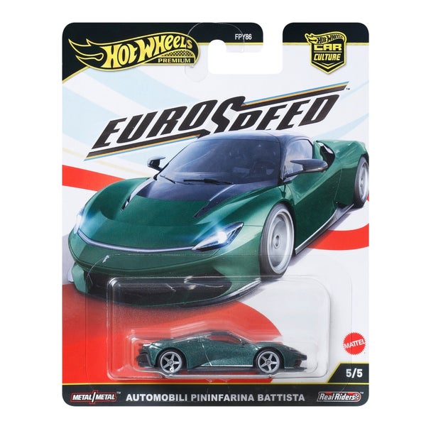 Hot Wheels Premium Car Eurospeed Pininfarina Battista Merchandise