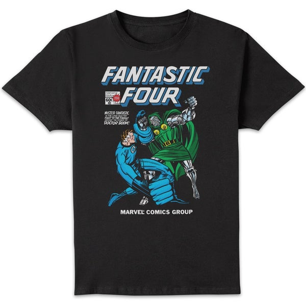 Marvel Fantastic Four Mister Fantastic Vs Doctor Doom Unisex T