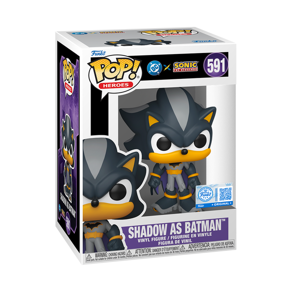 Justice League Sonic Shadow Batman Funko Pop Vinyl Merchandise