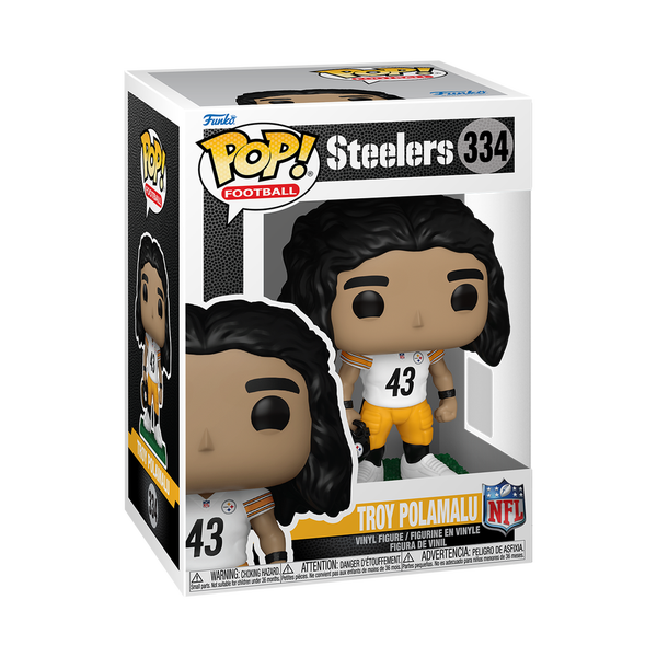 NFL Legends Troy Polamalu (Steelers) Funko POP Vinyl Merchandise