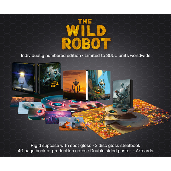 Wild Robot Ultimate Collector's Edition 4K Ultra HD SteelBook 4K