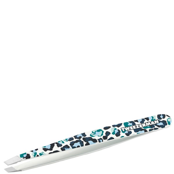 Tweezerman Animal Print Slant Tweezer - ลายเสือดาว