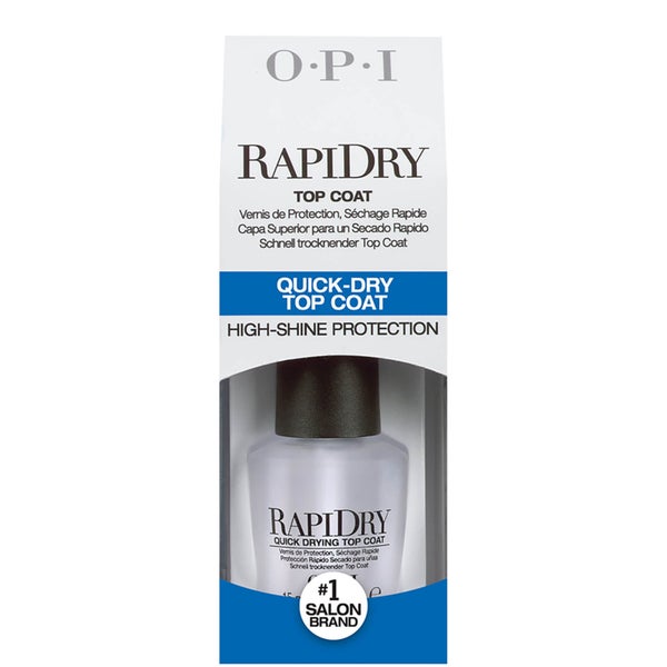 OPI RapiDry Nail Polish Fast Drying Top Coat 15ml