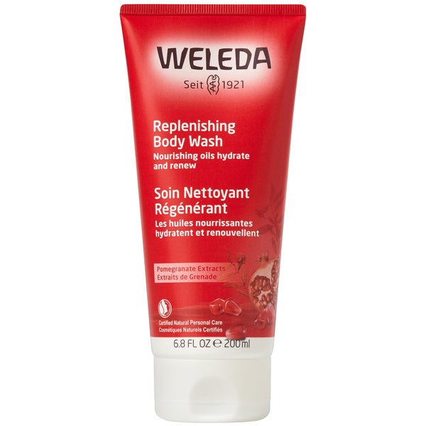 Крем-гель для душа с экстрактом граната Weleda Pomegranate Creamy Body Wash, 200 мл