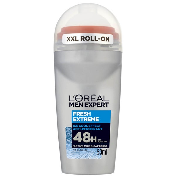 Desodorizante Roll-On Men Expert Fresh Extreme da L'Oréal (50 ml)