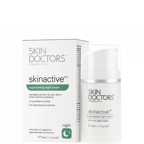 Skin Doctors Skinactive 14 Regenerating Night Cream -yövoide (50ml)
