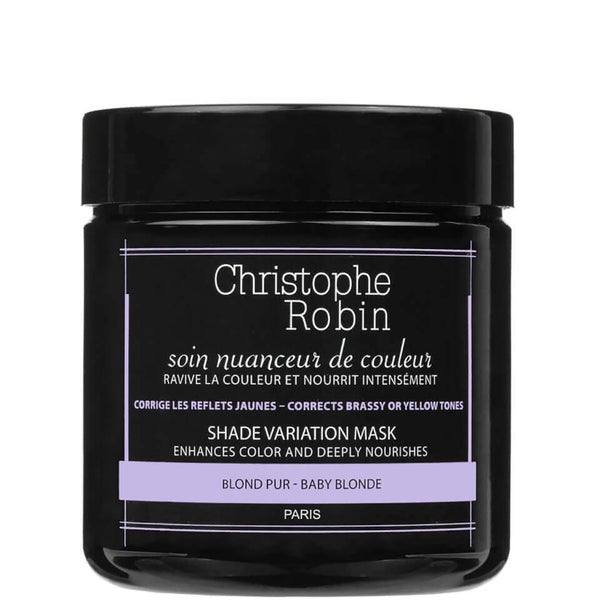 Christophe Robin Shade Variation Care maska do włosów farbowanych - Baby Blond (250 ml)