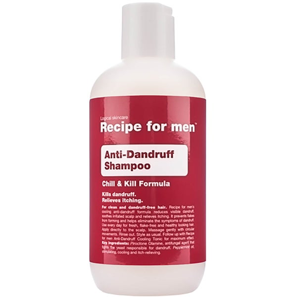 Shampoo Anticaspa - Recipe for men 250 ml