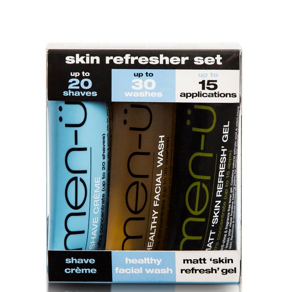 men-ü Skin Refresher - 15ml (3 Products)