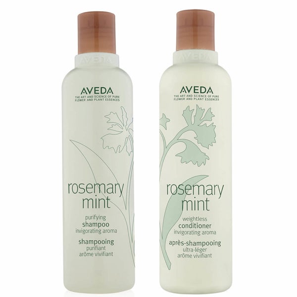 Aveda Rosemary Mint Duo - szampon i odżywka do włosów