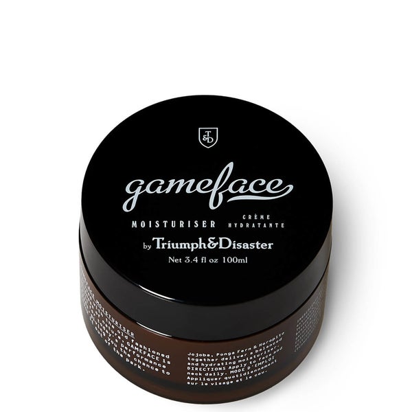 Tube de crème hydratante Gameface de Triumph & Disaster 100 ml
