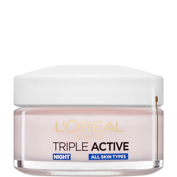 L'Oréal Paris Dermo Expertise Triple Active Hydrating Night Moisturiser -kosteuttava yövoide (50ml)