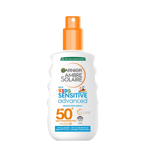 Garnier Ambre Solaire Kids Sensitive Sun Cream Spray SPF 50+ 200 ml