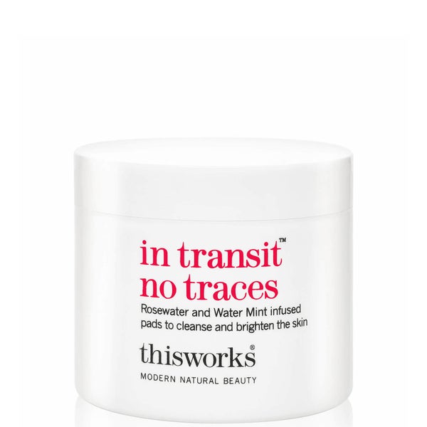 this works in Transit No Traces waciki do oczyszczania skóry wrażliwej (60 wacików)
