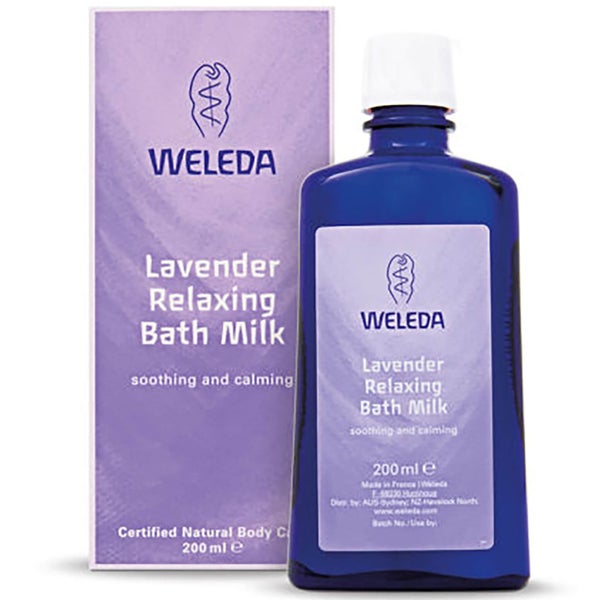 Расслабляющее молочко для ванны с лавандой Weleda Lavender Relaxing Bath Milk (200 мл)