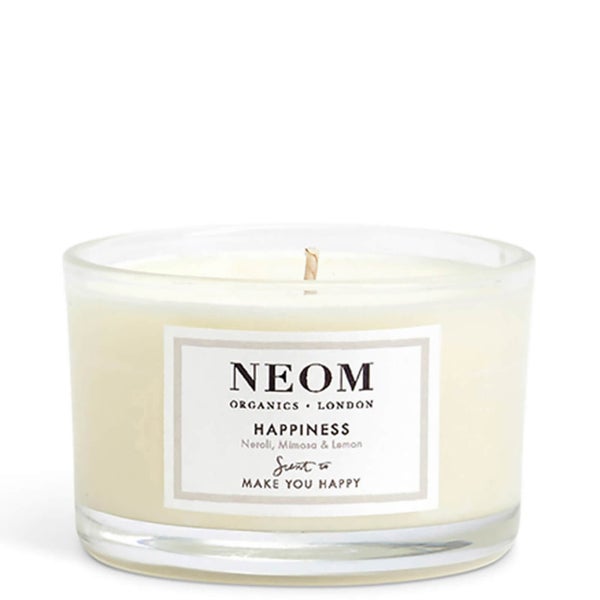 NEOM Happiness Scented Travel Candle