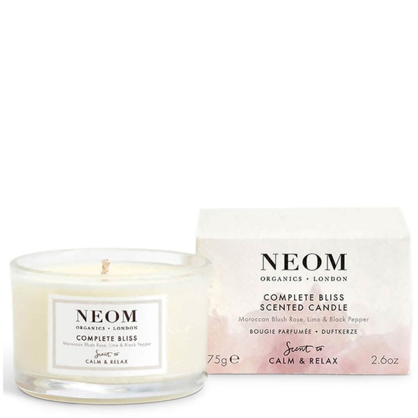 NEOM Organics Complete Bliss Travel Scented Candle(네옴 오가닉 컴플리트 블리스 트래블 센티드 캔들)