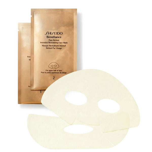 Shiseido Benefiance Pure Retinol Intensive Revitalizing Face Mask (4 count)