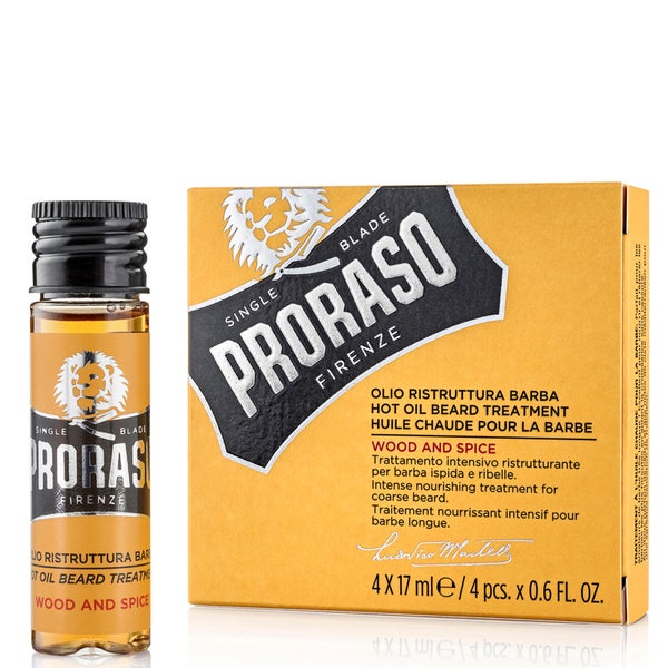 Горячее масло для бороды Proraso Treatment