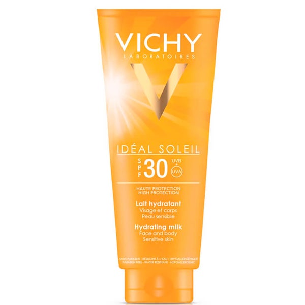 Vichy Idéal Soleil latte fresco idratante per viso e corpo con SPF 30 300 ml