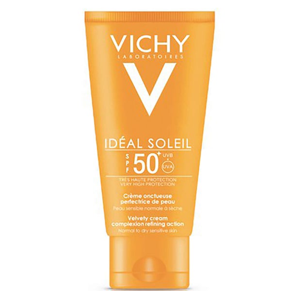 Vichy Idéal Soleil Velvety Cream -aurinkosuojavoide, SPF 50+, 50ml